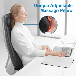 RENPHO Neck & Back Massage Cushion S Black