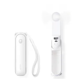 JisuLife Handheld Fan 8 Plus White