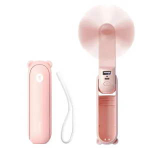 JisuLife Handheld Fan 8 Plus Pink