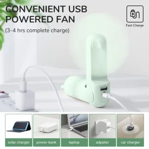 JisuLife Handheld Fan 8 Plus Green