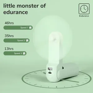 JisuLife Handheld Fan 8 Plus Green