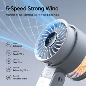 JisuLife Handheld Fan 7 Grey
