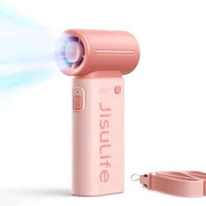 JisuLife Handheld Fan 9 Pink