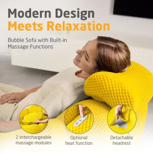 Medisana RS200 Bubble Sofa with Massage Yellow