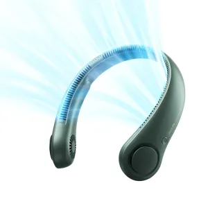 JisuLife Neck Fan 3 Dark Green