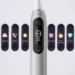 Dreame Sonic Vibration Electric Toothbrush E10F Set Silver