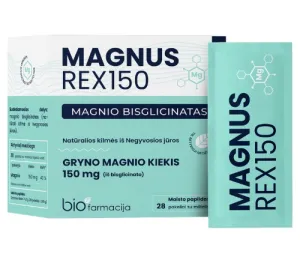 Maisto papildas MAGNUS REX150 milteliai 2.65g N28