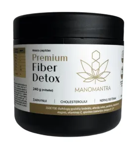 Maisto papildas Premium Fiber Detox skaidulos 240g
