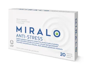 Maisto papildas MIRALO Anti-stress N20
