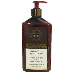 Kremas plaukams drėkinamasis MOROCCAN SPA Argan oil Moist&Shine 400ml