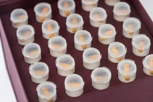 Maisto papildas NOAGE men booster (25 kapsulės ir 25 buteliukai)