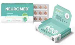 Maisto papildas NEUROMED Anti-Stress čiulpiamos tabletės N20