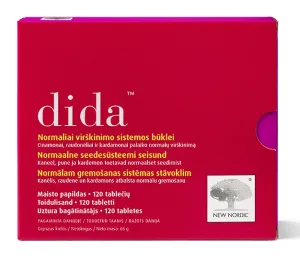 Maisto papildas NEW NORDIC Dida tabletės N120