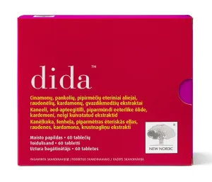 Maisto papildas NEW NORDIC Dida tabletės N60