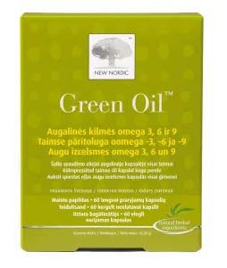 Maisto papildas NEW NORDIC Green Oil kapsulės N60