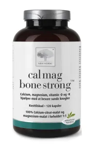 Maisto papildas NEW NORDIC Cal Mag Bone Strong kapsulės N120