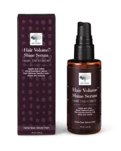 NEW NORDIC Hair Volume™ Shine serum serumas suteikiantis blizgesio ir apimties 75ml