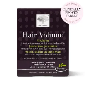 Maisto papildas NEW NORDIC Hair Volume N30