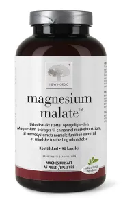 Maisto papildas NEW NORDIC Magnesium Malate kapsulės N90