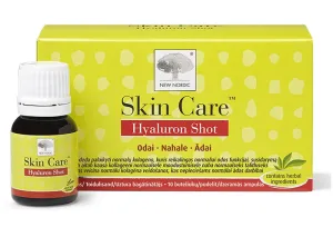 Maisto papildas NEW NORDIC Skin Care Hyaluron Shot 15ml buteliukas N10