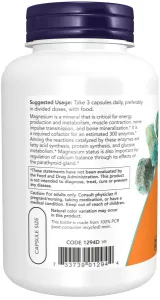 NOW Magnesium Citrate 120 kaps.