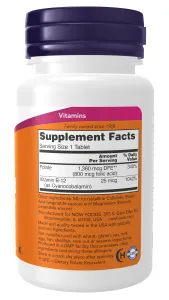NOW Folic Acid 800mcg 250 tab.