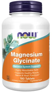 NOW Magnesium Glycinate 180 tab.