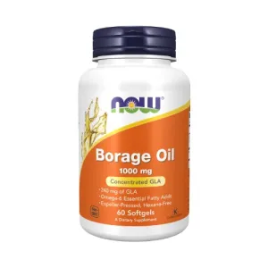 NOW Borage Oil 1000mg 60 Softgels