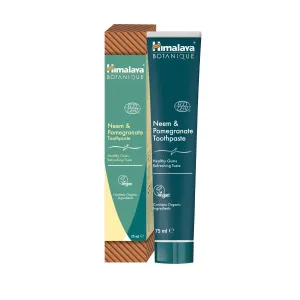 Himalaya Botanique Dantų Pasta 75 ml su Nimbamedžiu ir Granatais