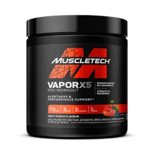MuscleTech Prieštreniruotinis stimuliantas Vapor X5 247g