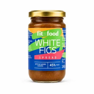 Fitnfood Baltųjų Figų Džemas 240g