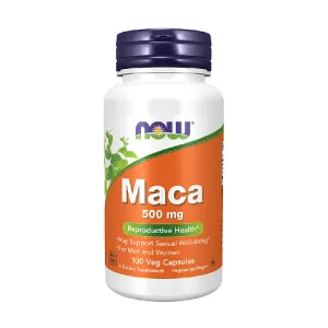 NOW Maca 500mg 100 Veg. Capsules