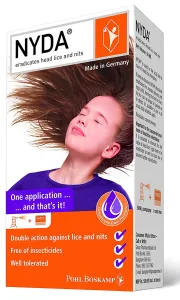 NYDA Express priemonė nuo utėlių ir glindų 50ml tirpalas