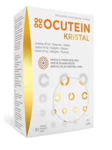 Maisto papildas akims OCUTEIN KRISTAL kapsulės N30