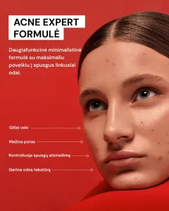 ODA PRO 4 rūgščių naktinis pilingas spuoguotai odai 30ml