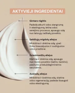 ODA PRO drėkinamasis rankų kremas su gintaro rūgštimi 50ml