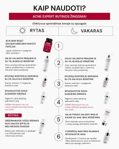 ODA PRO giliai poras valanti molio kaukė su AHA rūgštimi 50ml