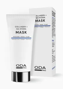 ODA PRO intensyviai drėkinanti kolageno kaukė su hialurono rūgštimi 50ml