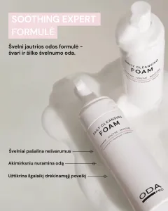 ODA PRO švelniai valantis putų prausiklis jautriai odai 150ml