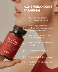 ODA PRO spuogų kontrolei serumas su 2% Salicilio rūgštimi 30ml