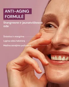 ODA PRO šviesinamasis ir stangrinamasis kremas su DMAE ir pieno rūgštimi 50ml