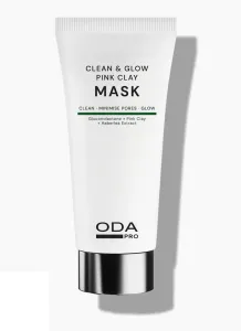 ODA PRO valanti ir skaistinanti rožinio molio kaukė 50ml