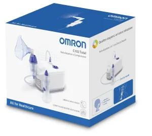 OMRON C102 Total kompresorinis inhaliatorius su nosies plovykle