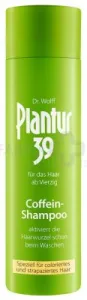 Šampūnas su kofeinu nuo plaukų slinkimo dažytiems plaukams PLANTUR 39 250ml