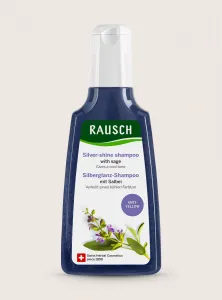 RAUSCH Sage Silver-Shine šampūnas šviesiems, balintiems arba žiliems plaukams 200ml