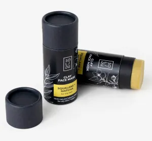 SOLIDU Molio kaukė riebiai odai: skvalanas + matcha 55g