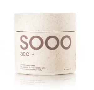 Maisto papildas SOOO ace: NR 350mg 99,89% kapsulės N90