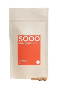 Maisto papildas SOOO energetic: Kordicepso ekstraktas  6-8:1 350mg kapsulės N90 (papildymas)