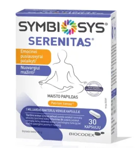 Maisto papildas SYMBIOSYS Serenitas kapsulės N30