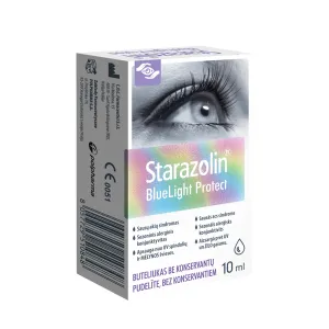 STARAZOLIN BlueLight Protect akių lašai 10ml